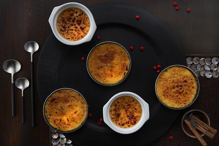 Crème brulée épicée