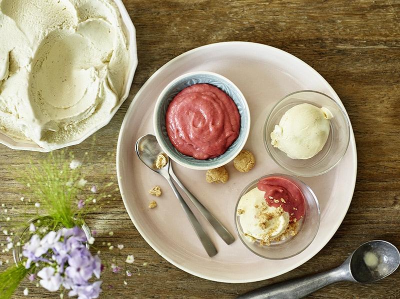 Glace-à-la-fève-de-tonka-crème-à-la-rhubarbe Épices Fuchs