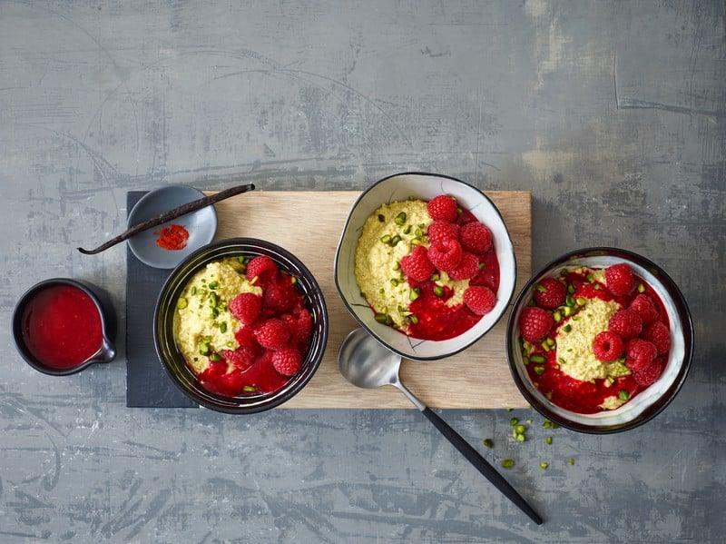 Porridge-au-quinoa-safrané-et-aux-framboises Épices Fuchs