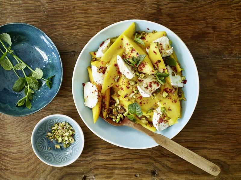 Salade-de-mangue-et-mozzarella Épices Fuchs