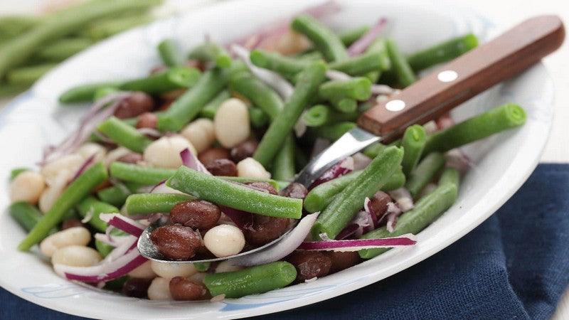 Salade-de-haricots-au-fromage-de-brebis-et-aux-fines-herbes Épices Fuchs