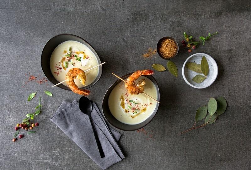 Soupe-de-céleri-et-gambas-à-l-orange Épices Fuchs