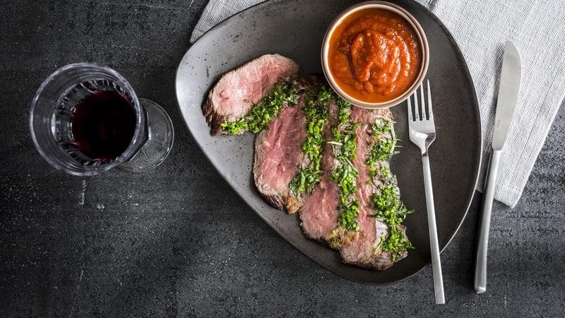 Steak-de-bavette-de-flanchet-sauce-barbecue Épices Fuchs