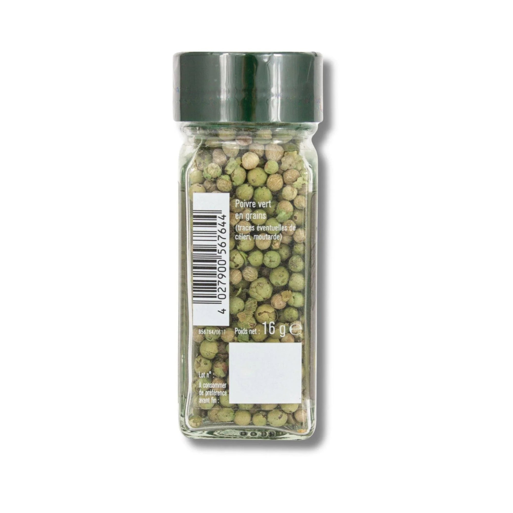 Poivre vert grains flacon - 16G FUCHS - Épices Fuchs