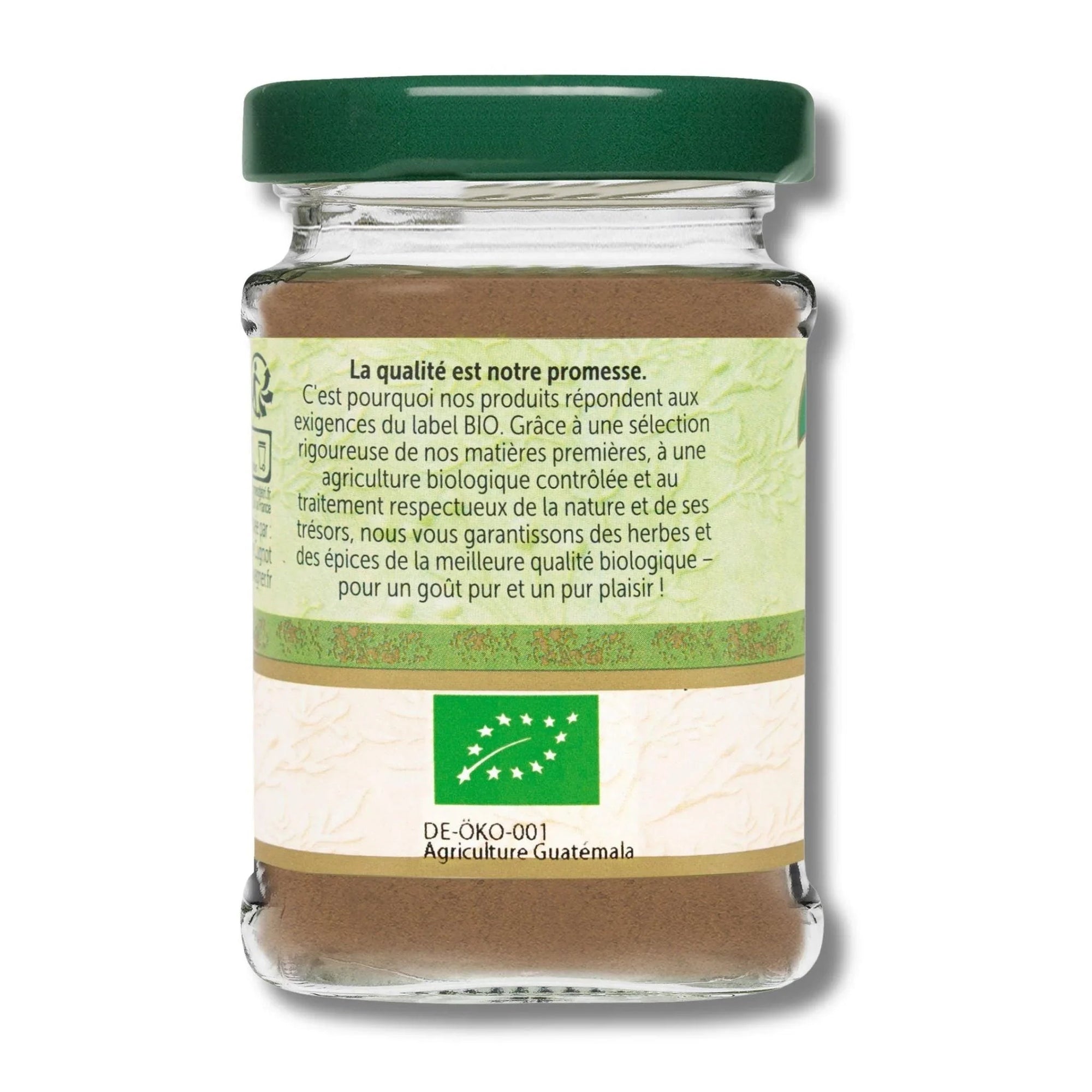 Cardamome moulue flacon - 45G BIOWAGNER - Épices Fuchs