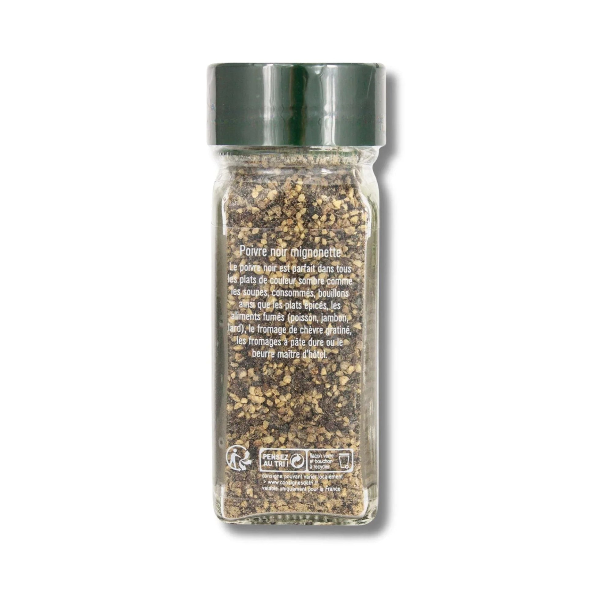 Poivre noir mignonette flacon- 40G FUCHS - Épices Fuchs