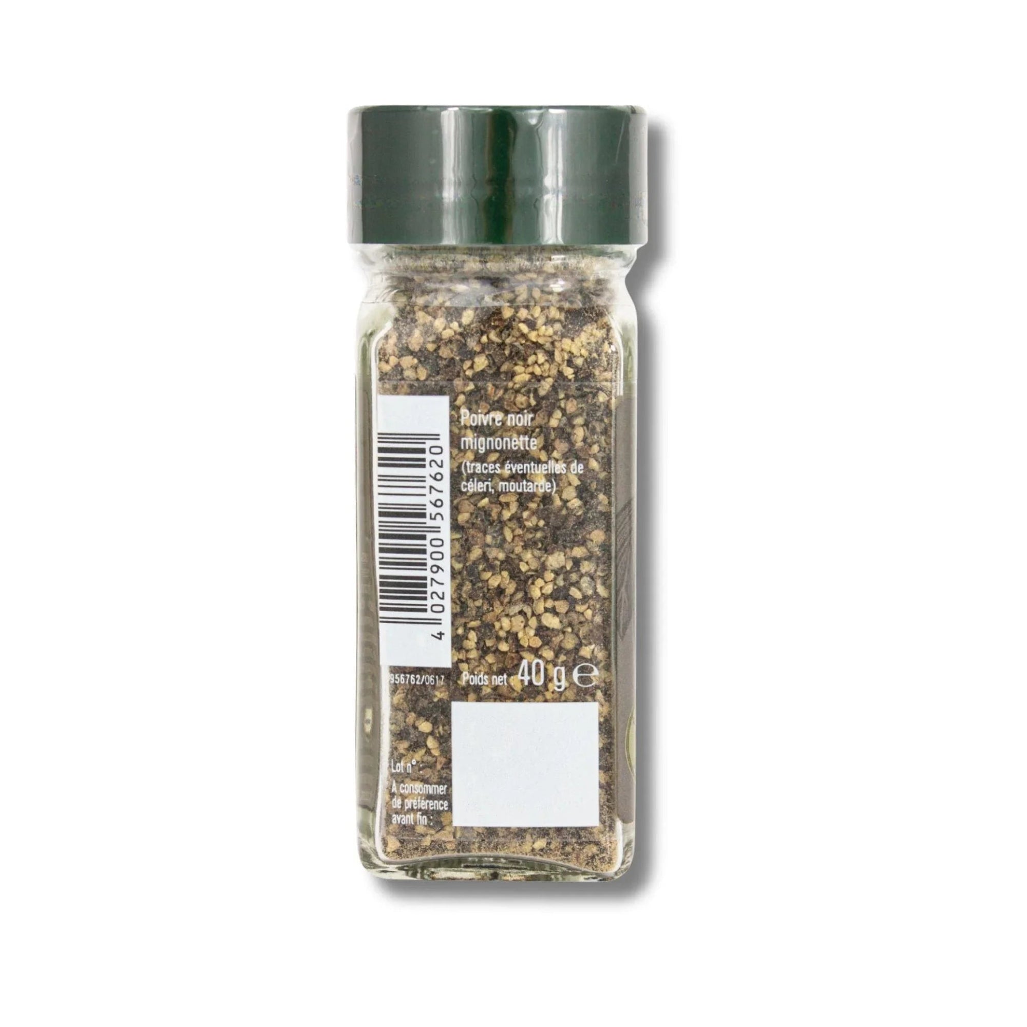 Poivre noir mignonette flacon- 40G FUCHS - Épices Fuchs