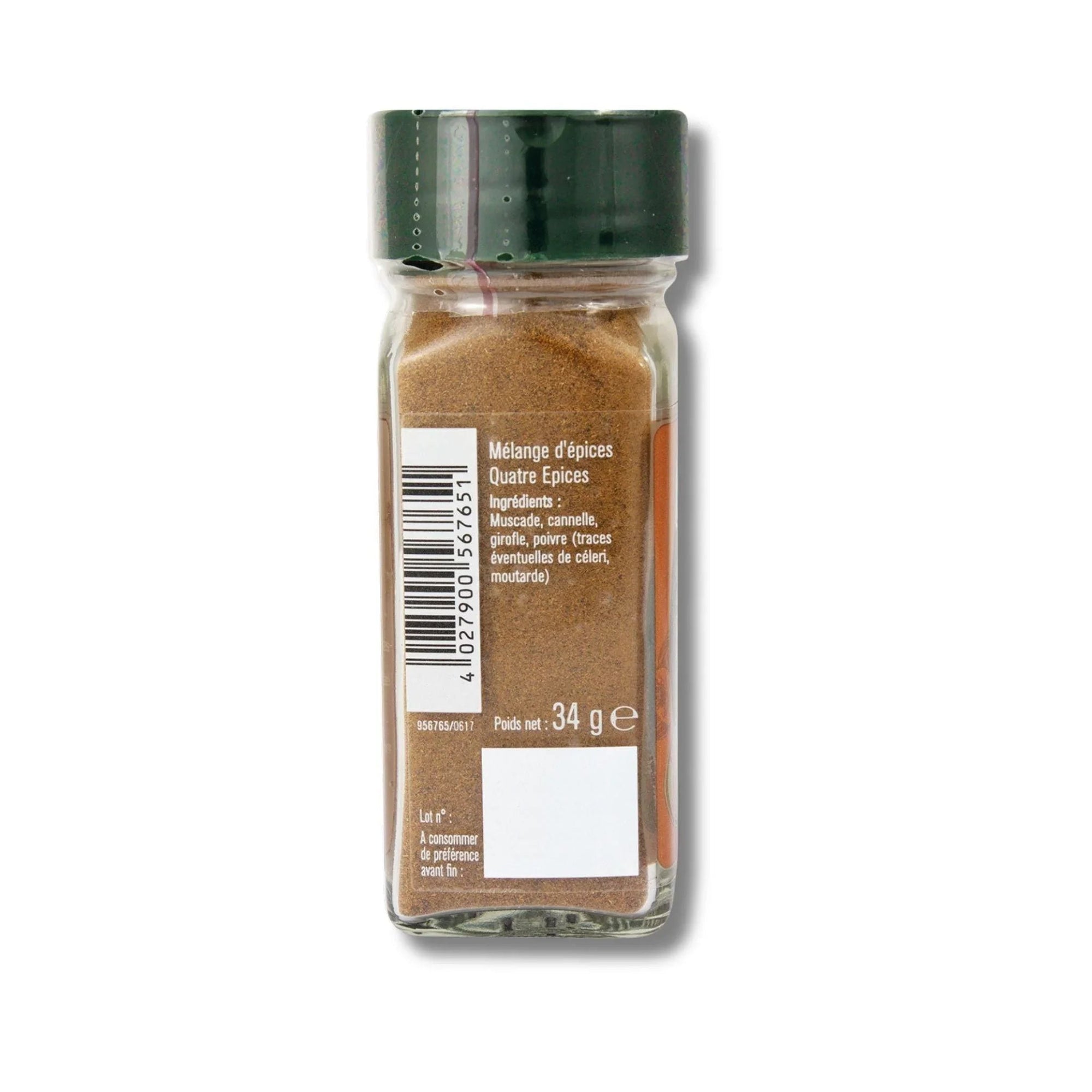 Quatre épices flacon - 34G FUCHS - Épices Fuchs