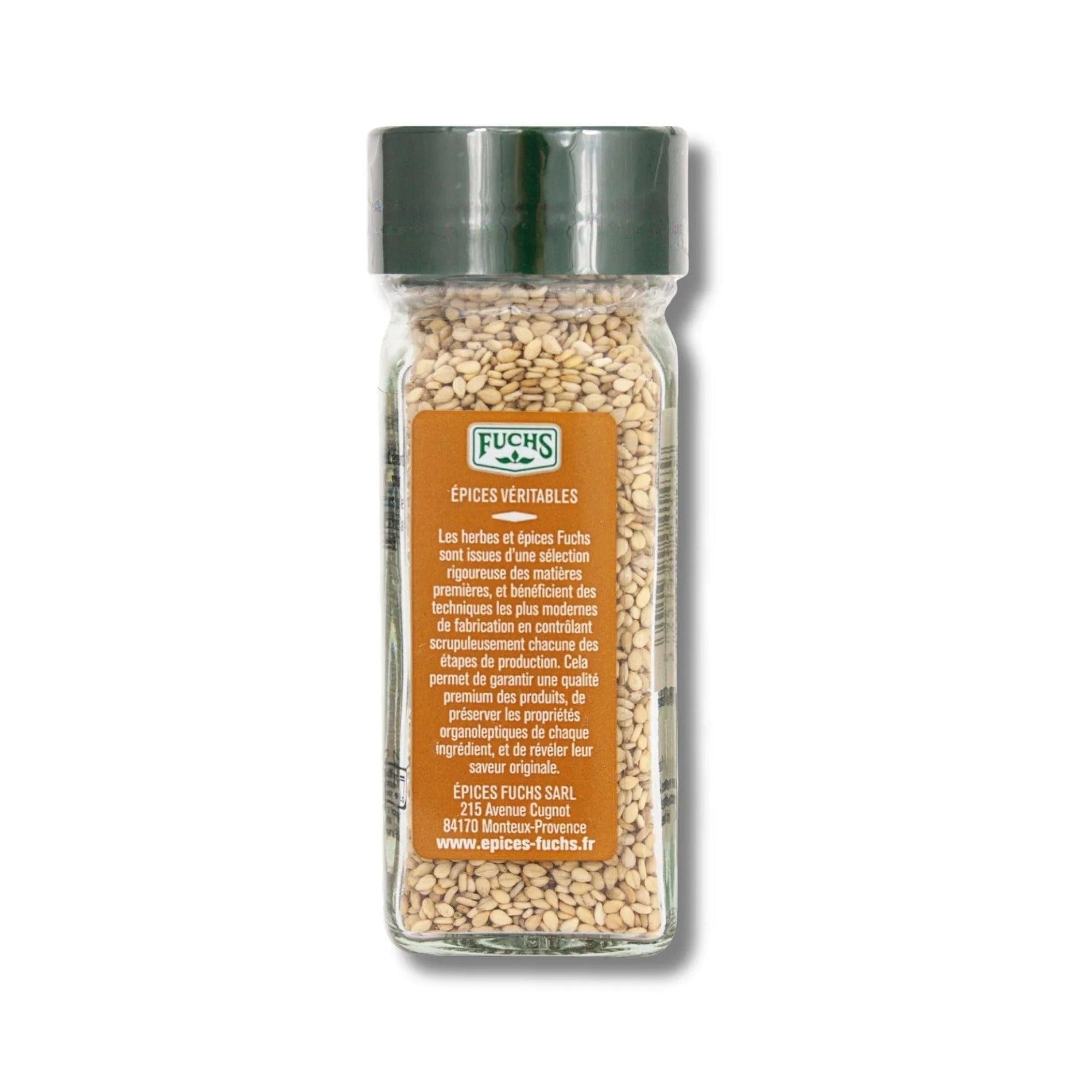 Sésame doré flacon - 50G FUCHS - Épices Fuchs