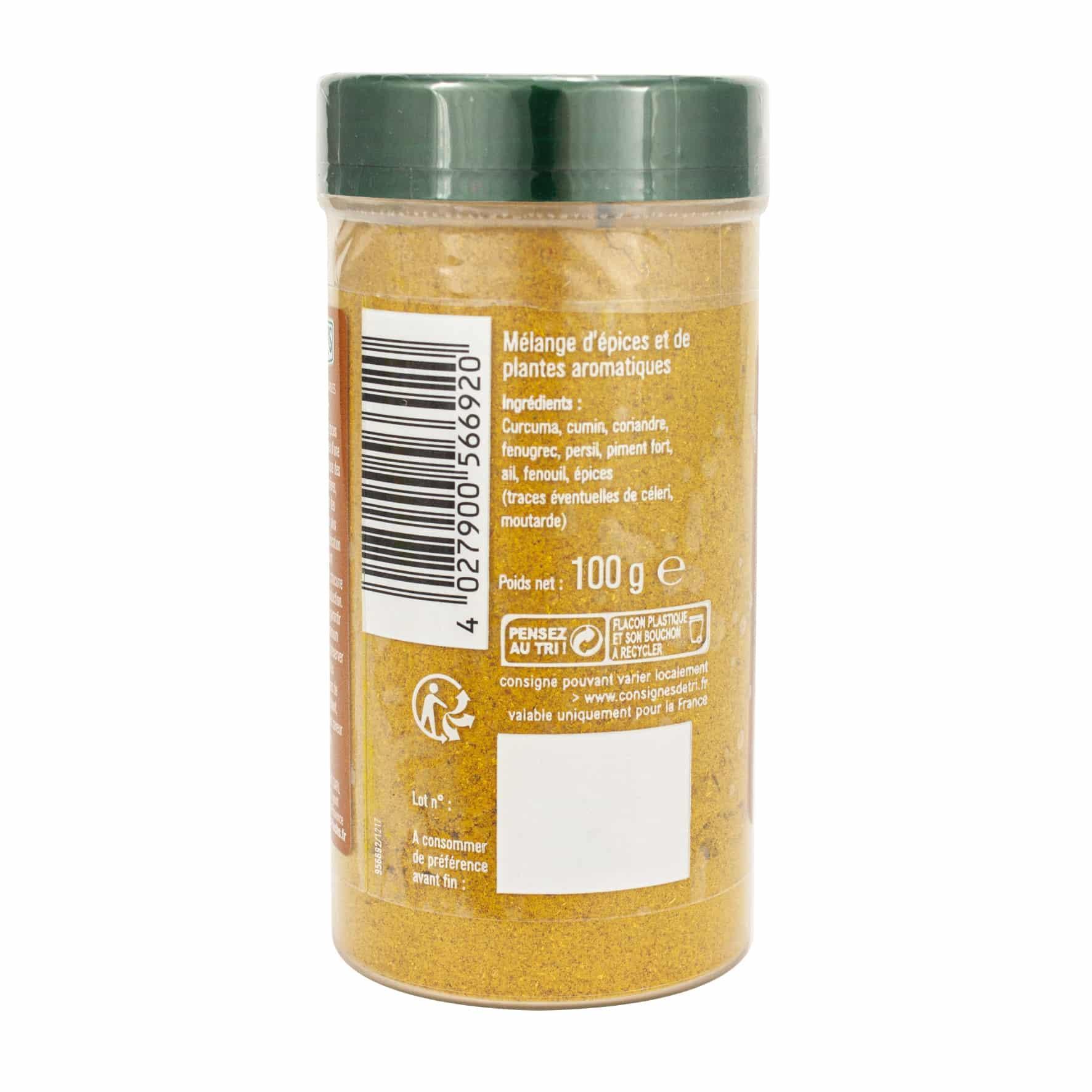 Curry Gold tubo - 100G FUCHS - Épices Fuchs