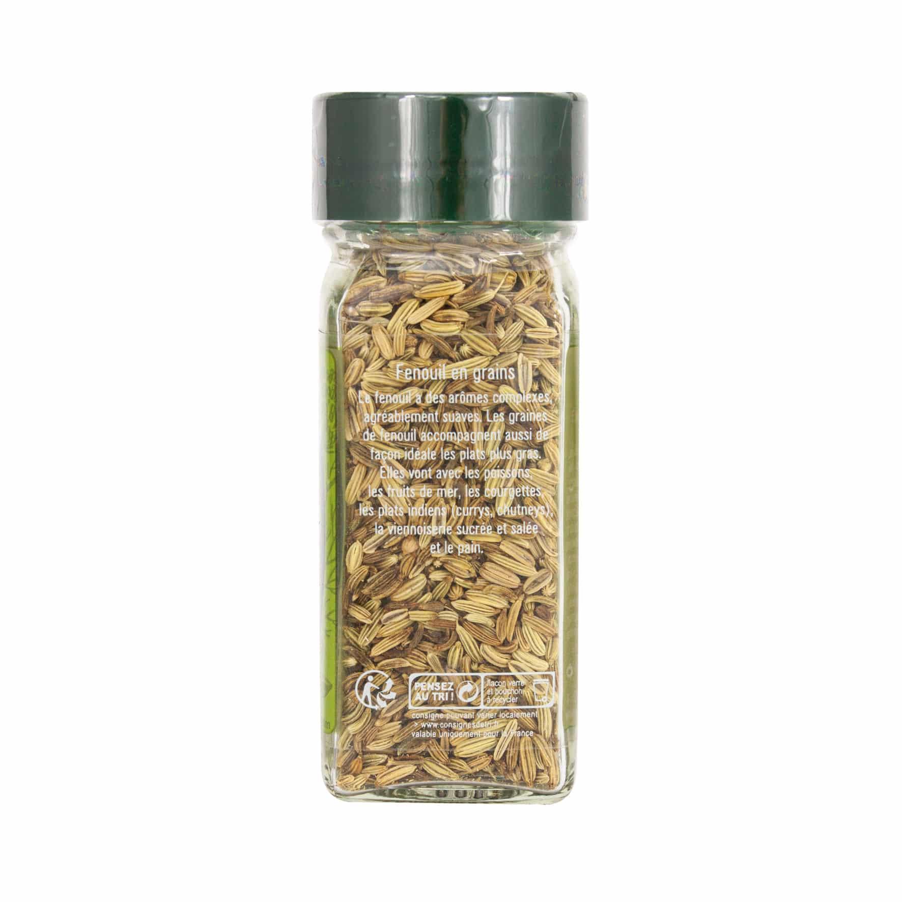 Fenouil grains flacon - 26G FUCHS - Épices Fuchs