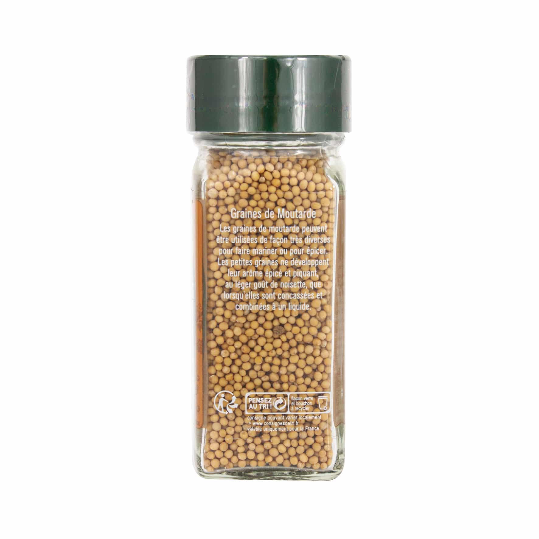Graines de Moutarde flacon - 60G FUCHS - Épices Fuchs