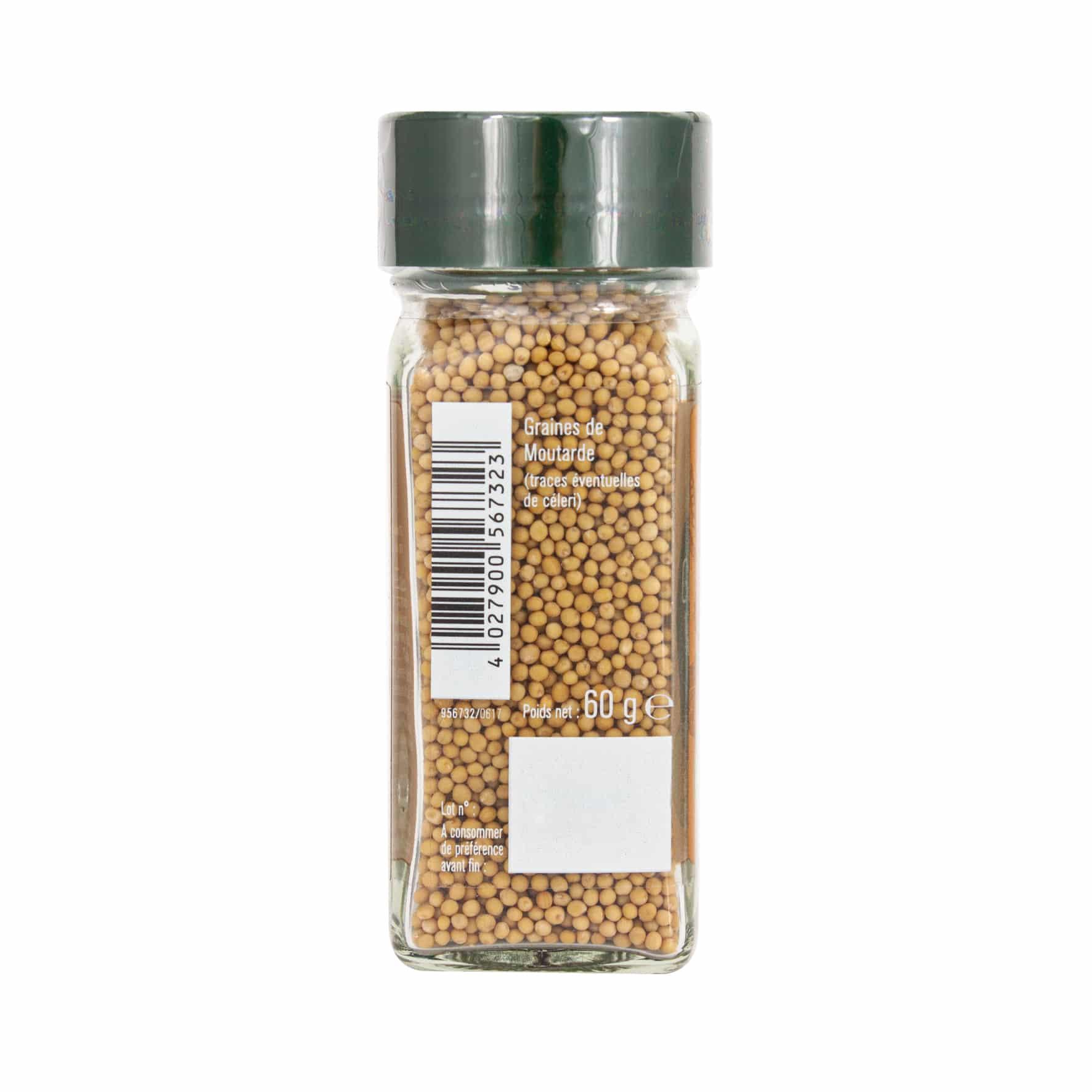 Graines de Moutarde flacon - 60G FUCHS - Épices Fuchs