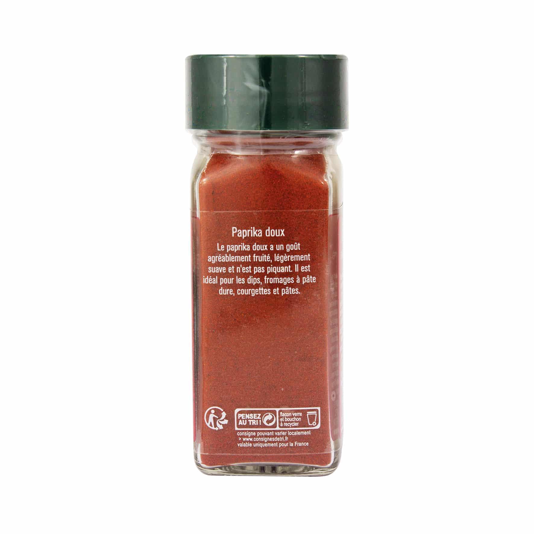 Paprika doux flacon - 36G FUCHS - Épices Fuchs