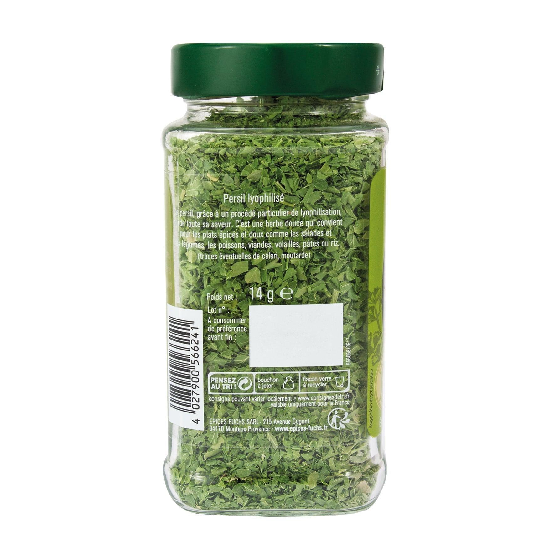 Persil lyophilisé - 14G FUCHS - Épices Fuchs
