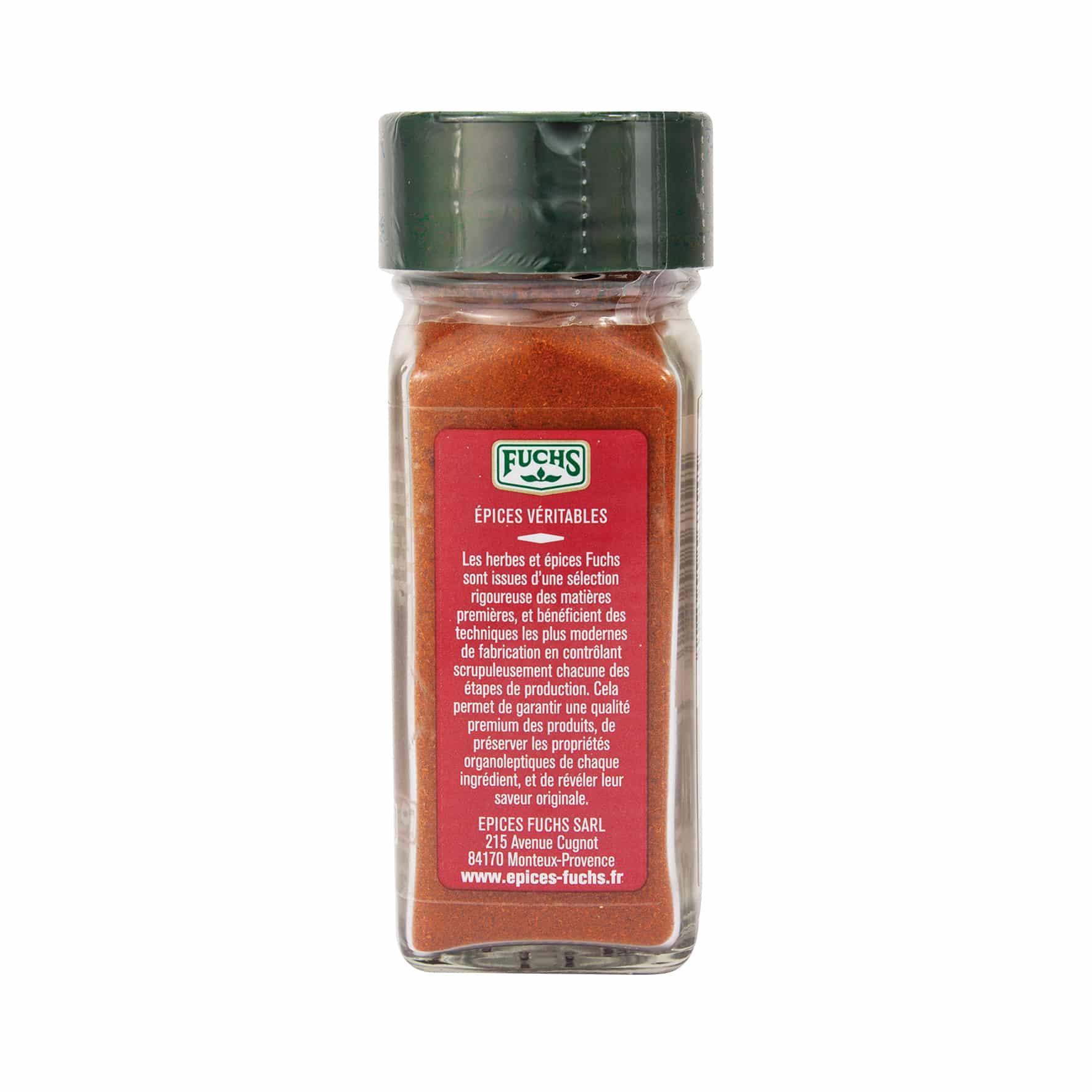 Piment doux flacon - 36G FUCHS - Épices Fuchs