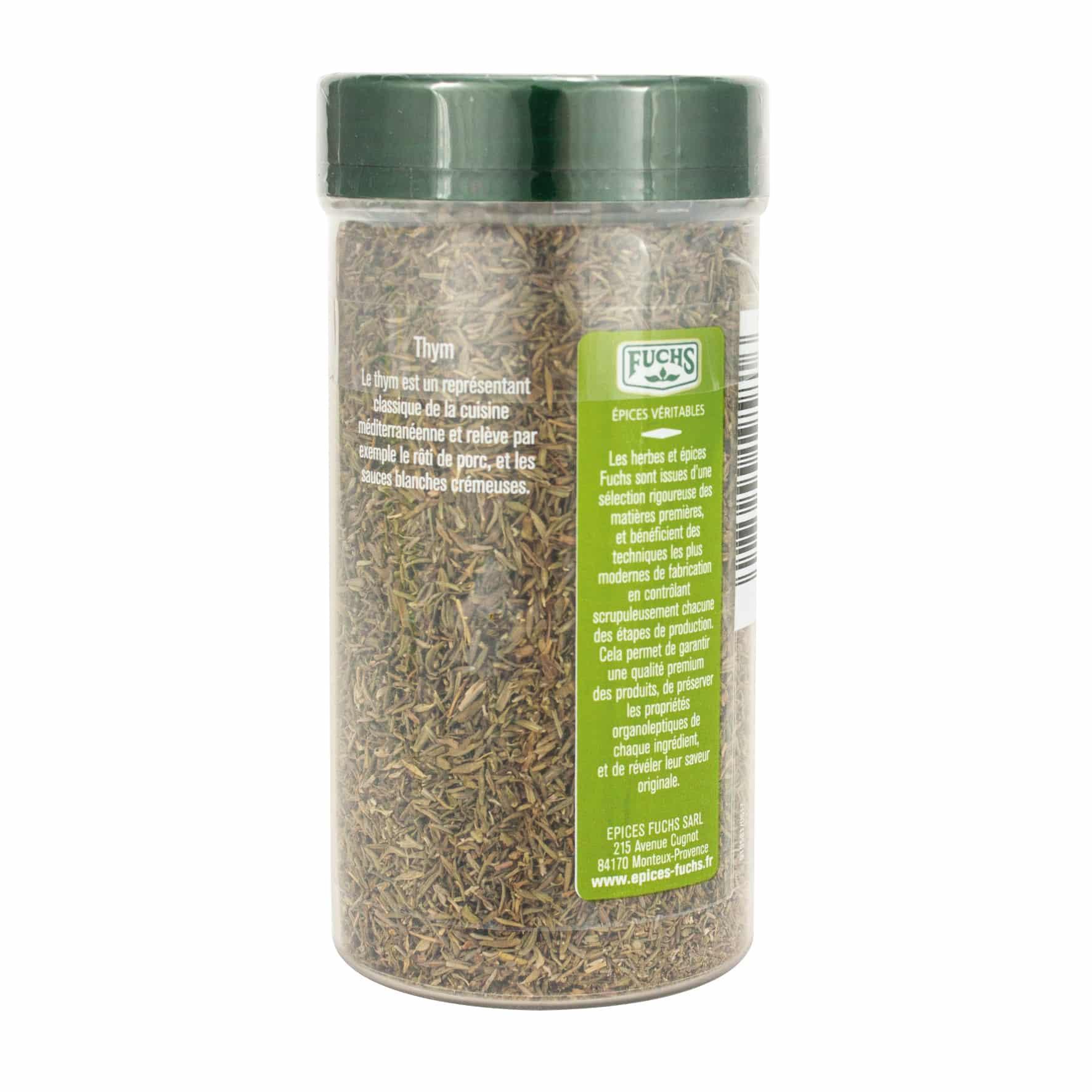 Thym tubo - 35G FUCHS - Épices Fuchs