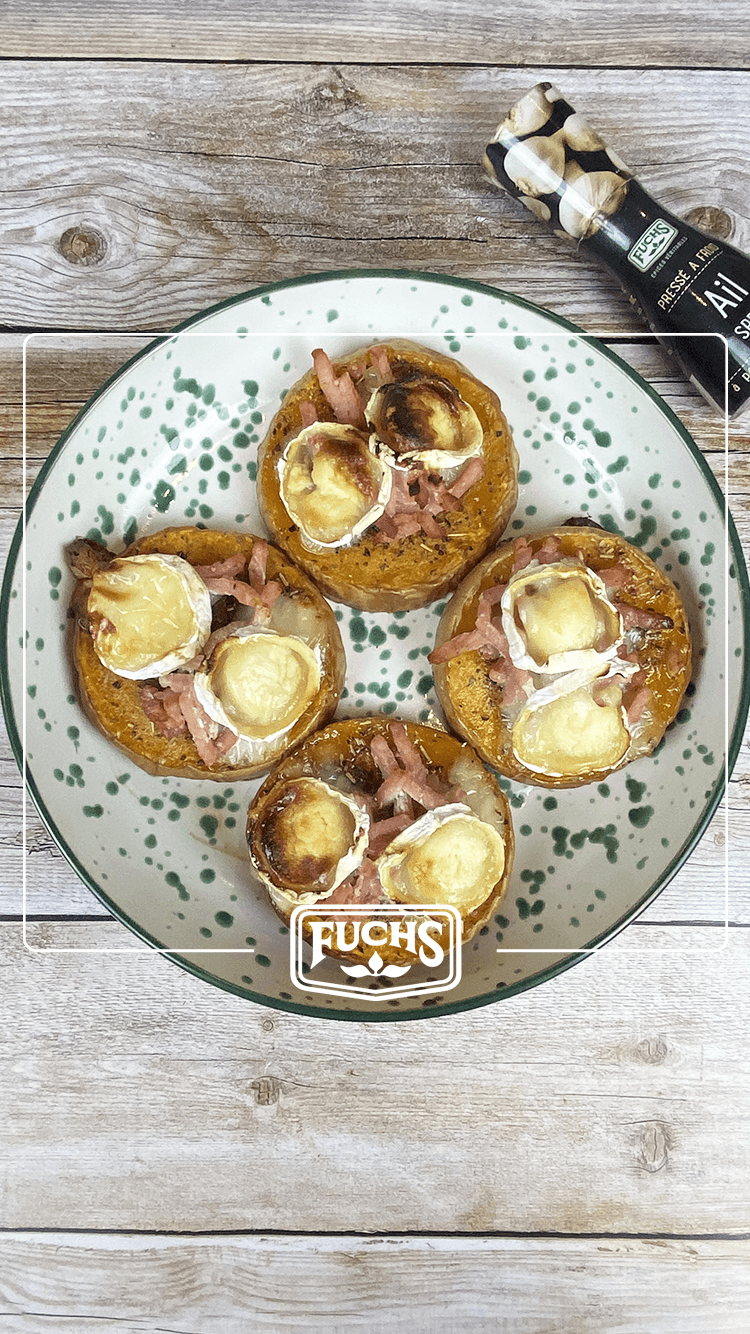 Butternut-chèvre-lardons Épices Fuchs