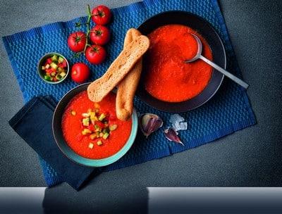 Recette du Gaspacho Andalou, présentation