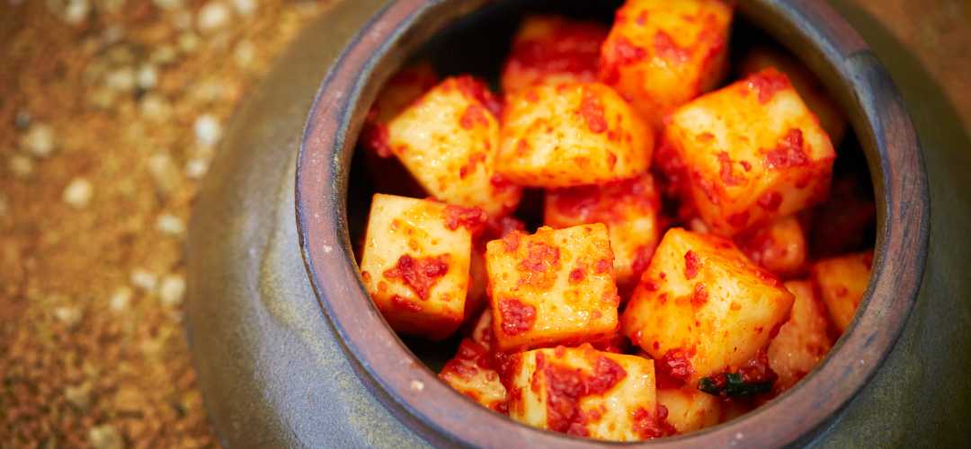 Recette kimchi de radis - Kkakdugi 