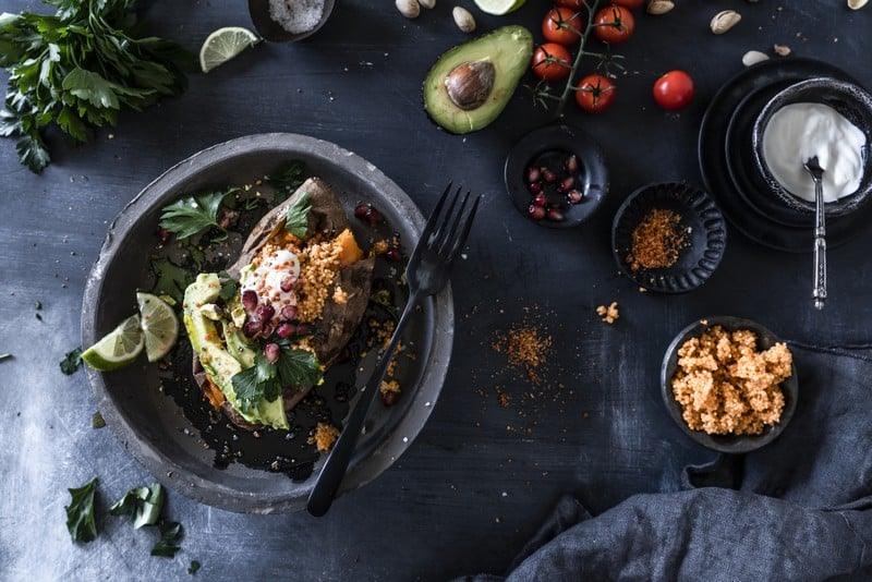 Patate-douce-au-barbecue-farcie-à-l-orientale Épices Fuchs