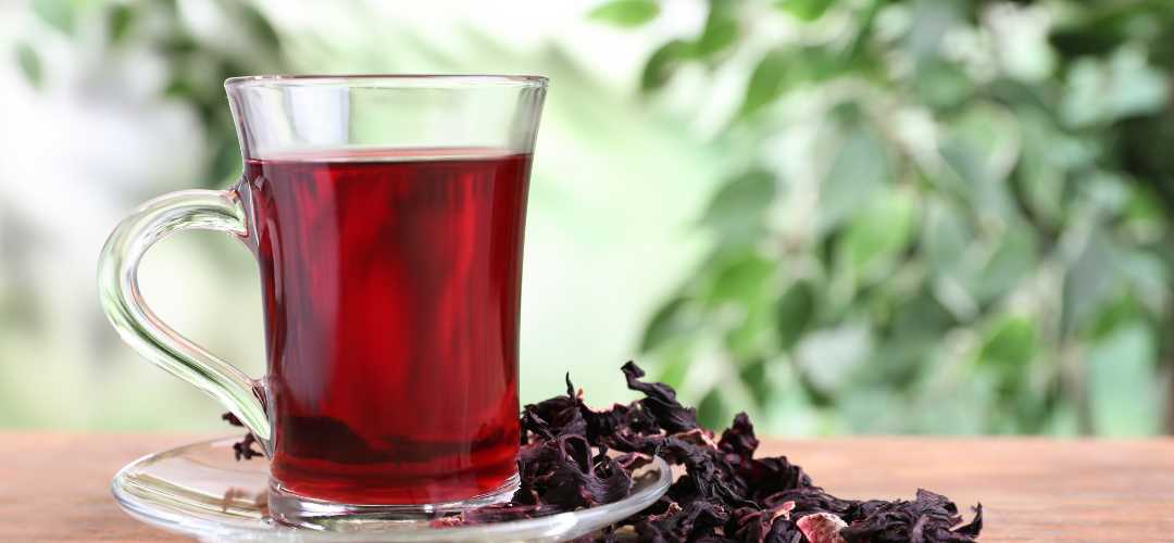 Bissap, la boisson africaine à la fleur d'hibiscus.