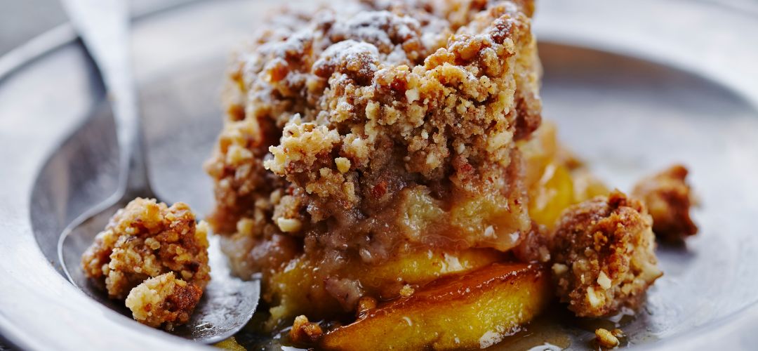 Crumble aux pommes et cannelle à l'Airfryer Épices Fuchs