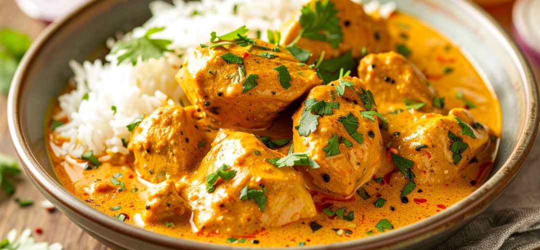 Curry de poulet au lait de coco Épices Fuchs