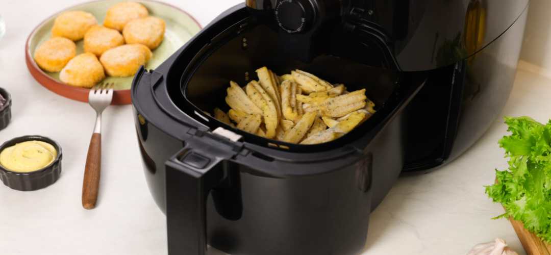 Cuisson et préparation nuggets et frites au airfryer - épices Fuchs