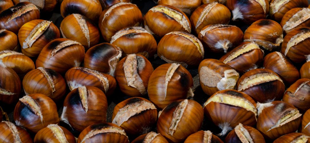 Châtaignes et marrons grillés à l'AirFryer : recette d'automne en 25 minute Épices Fuchs