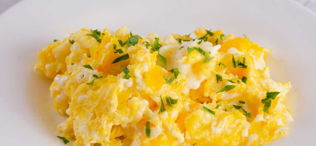 recette oeuf brouillés crémeux sel fou pour le brunch