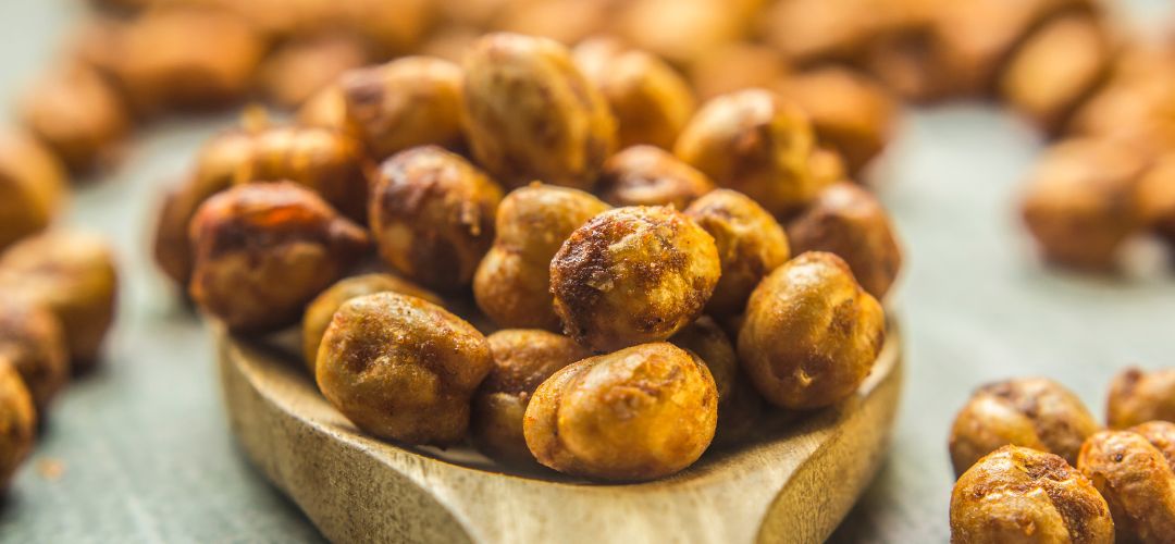 Pois chiches grillés à l'AirFryer croustillants : snack healthy vegan en 25 minutes au Mélange Cajun Fuchs Épices Fuchs
