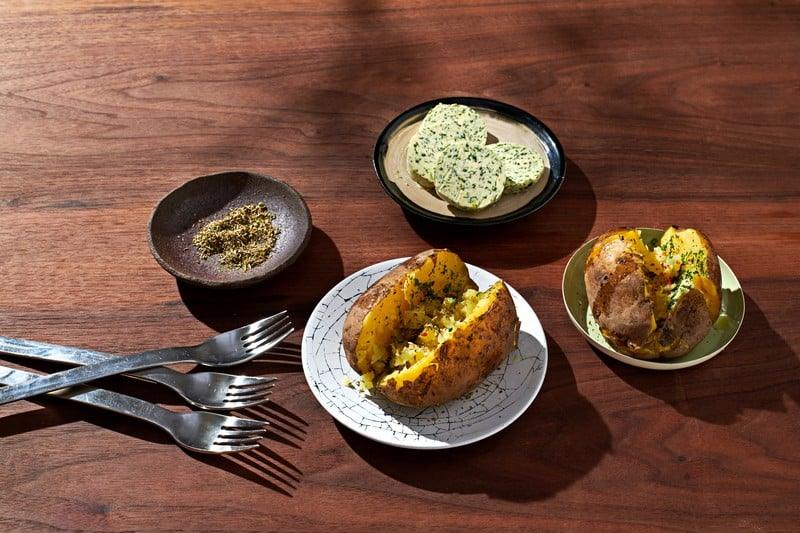 Recette facile de la pomme de terre au four