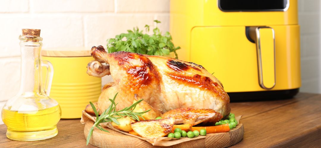 Poulet entier à l'Airfryer : recette croustillante au Mélange Poulet Fuchs Épices Fuchs