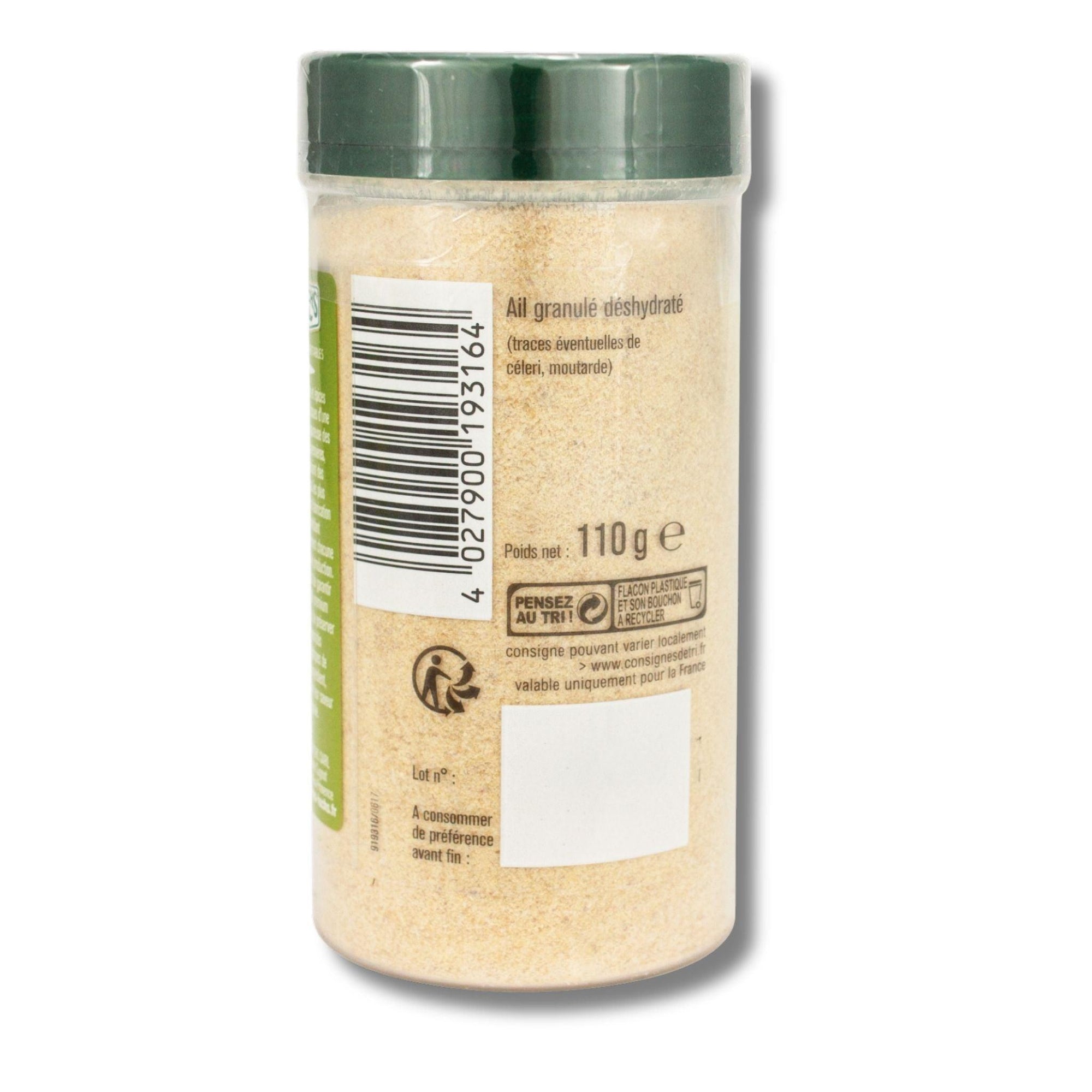 Ail granulé tubo - 110G FUCHS - Épices Fuchs