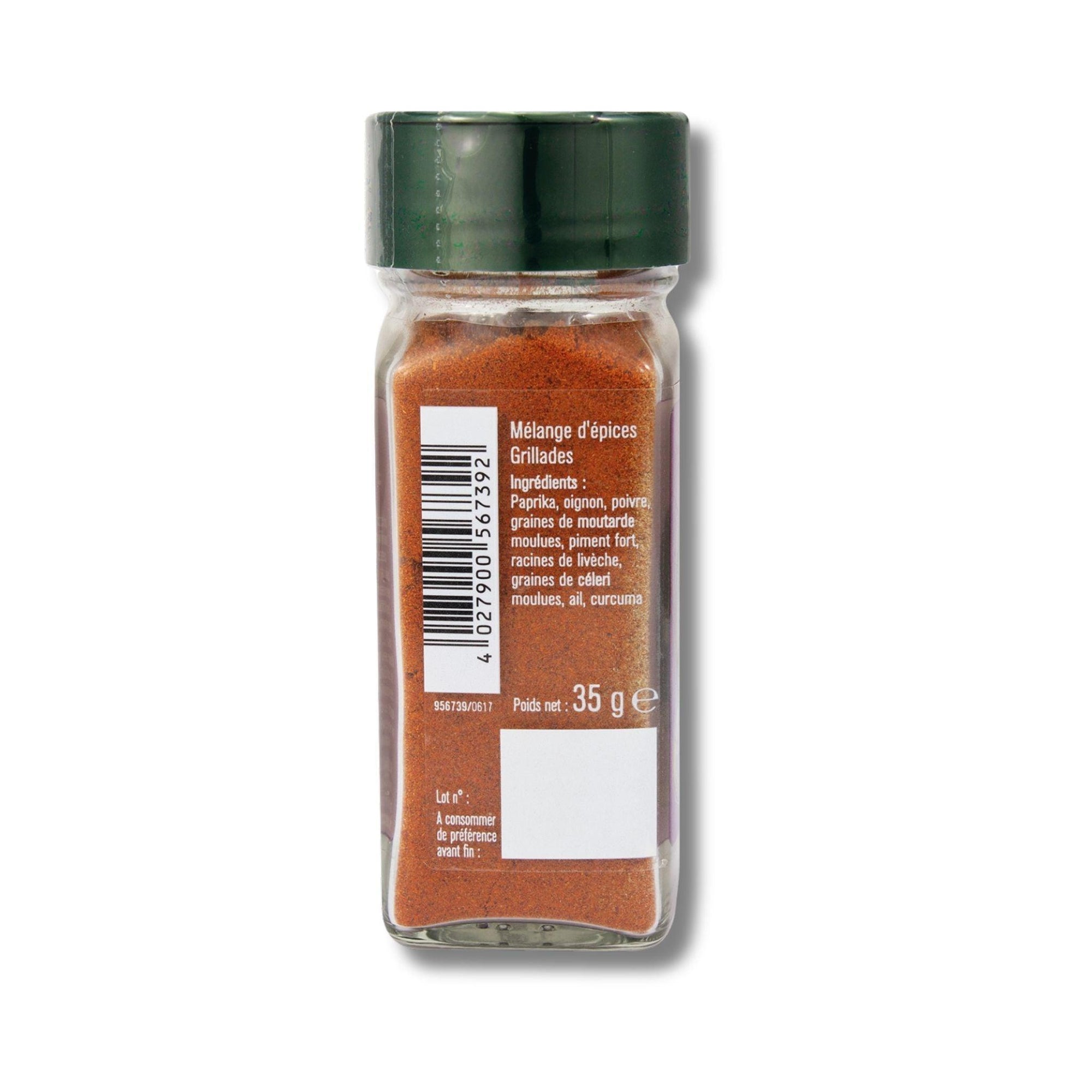 Assaisonnement Grillades flacon - 35G FUCHS - Épices Fuchs