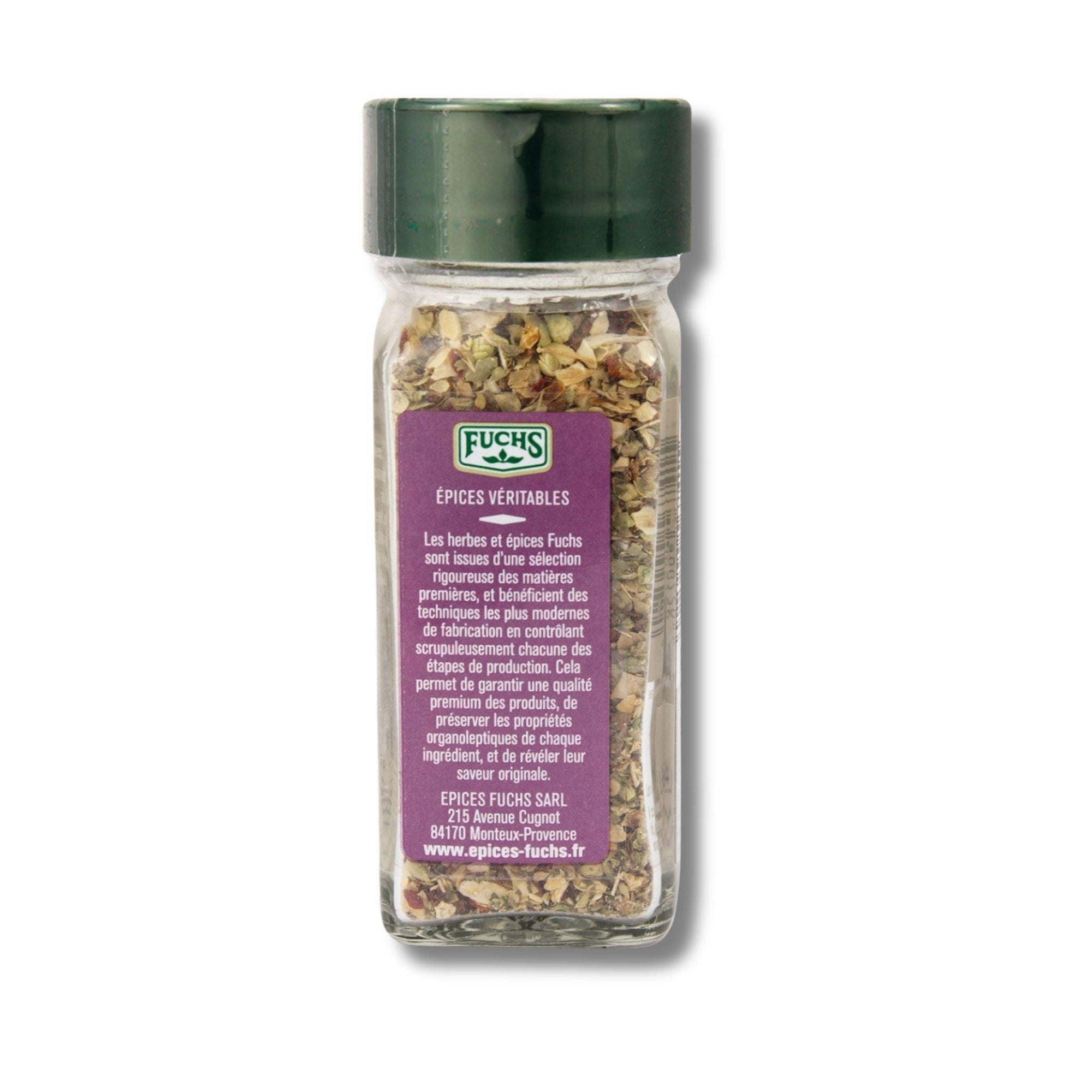 Assaisonnement Pâtes flacon - 30G FUCHS - Épices Fuchs