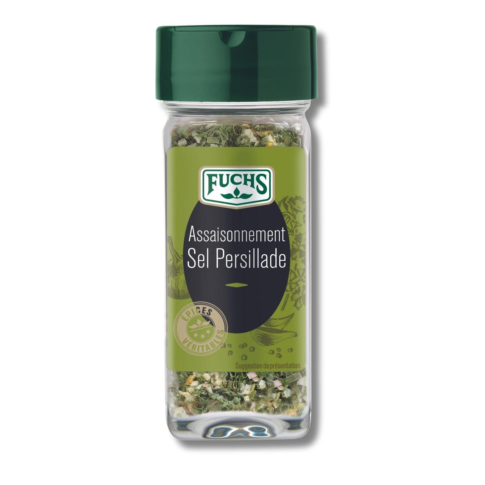 Assaisonnement Sel Persillade flacon - 50G FUCHS - Épices Fuchs