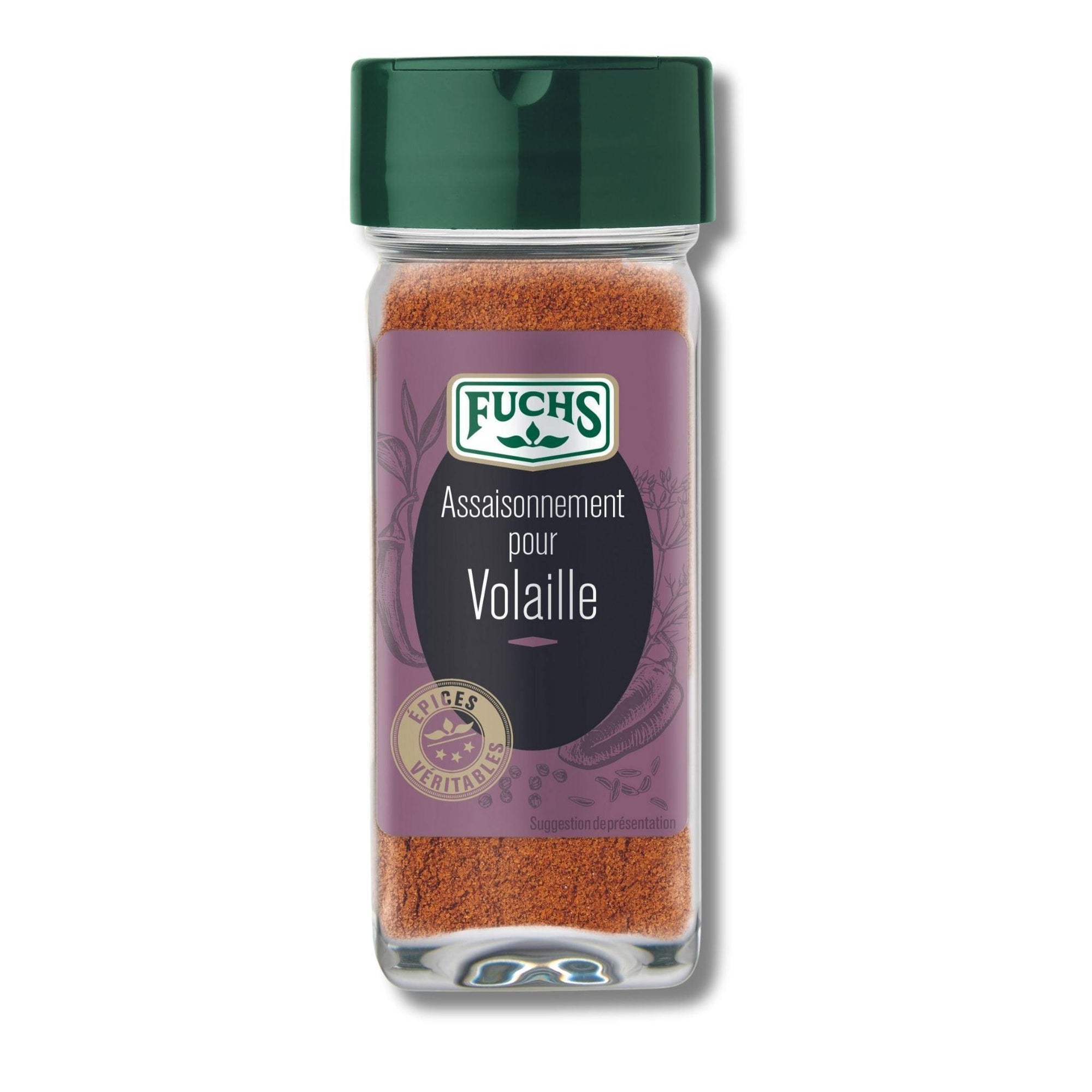 Assaisonnement Volaille flacon - 50G FUCHS - Épices Fuchs