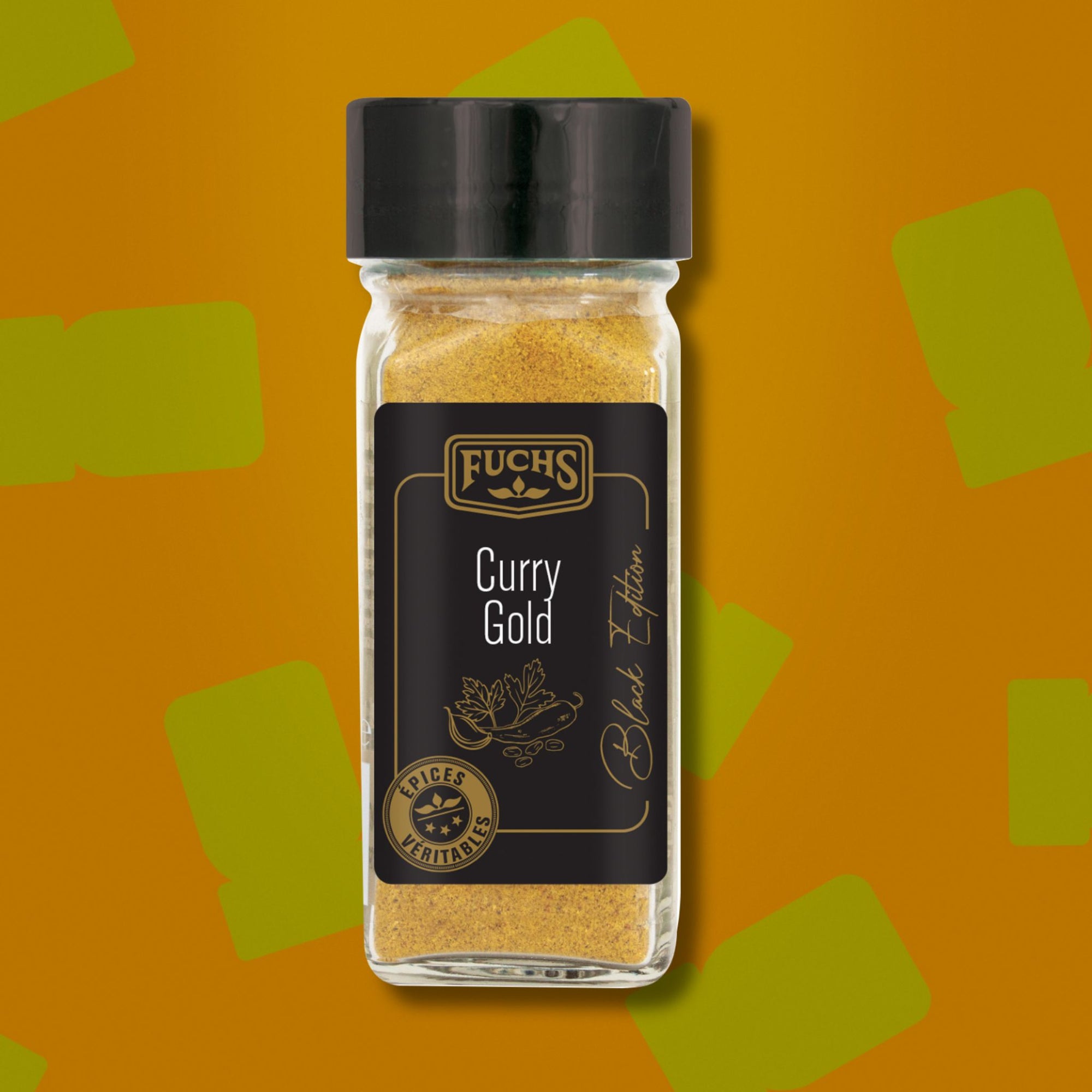 CURRY GOLD - 40G BLACK EDITION FUCHS