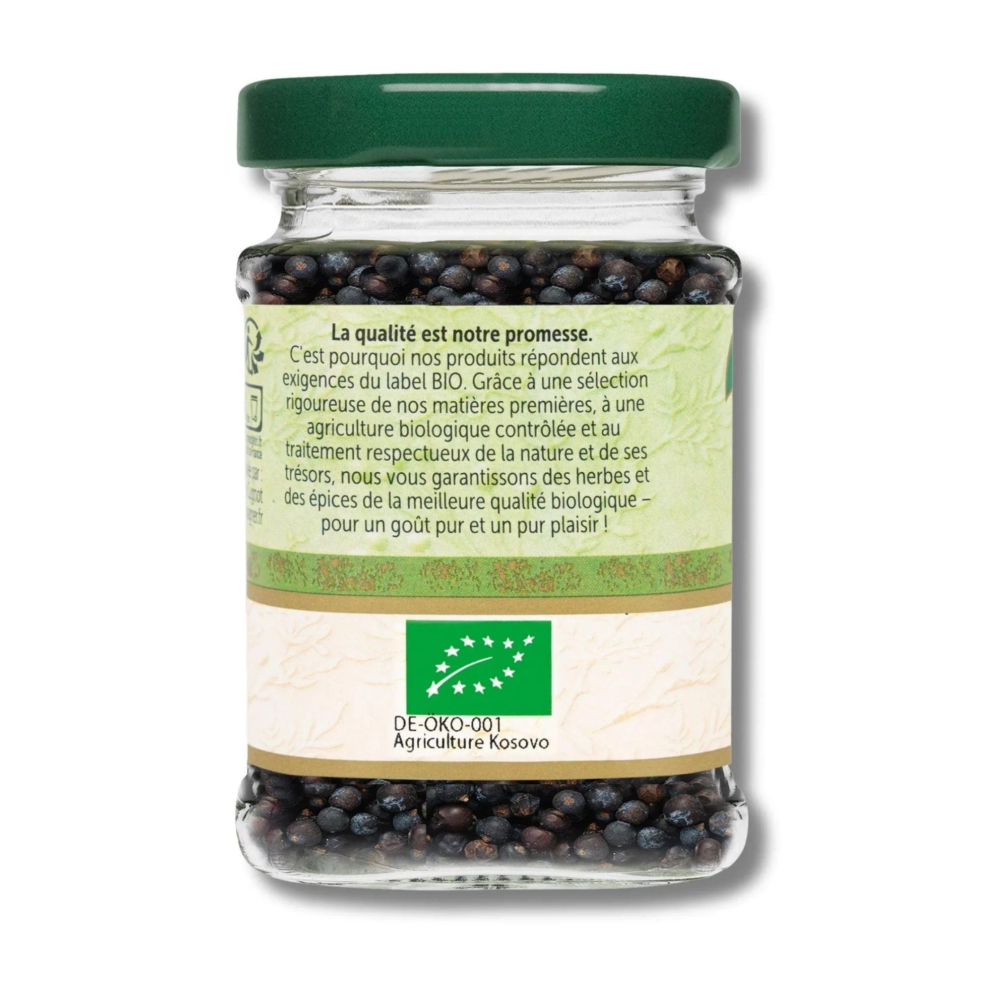 Baies de genièvres bio flacon - 30G BIOWAGNER - Épices Fuchs