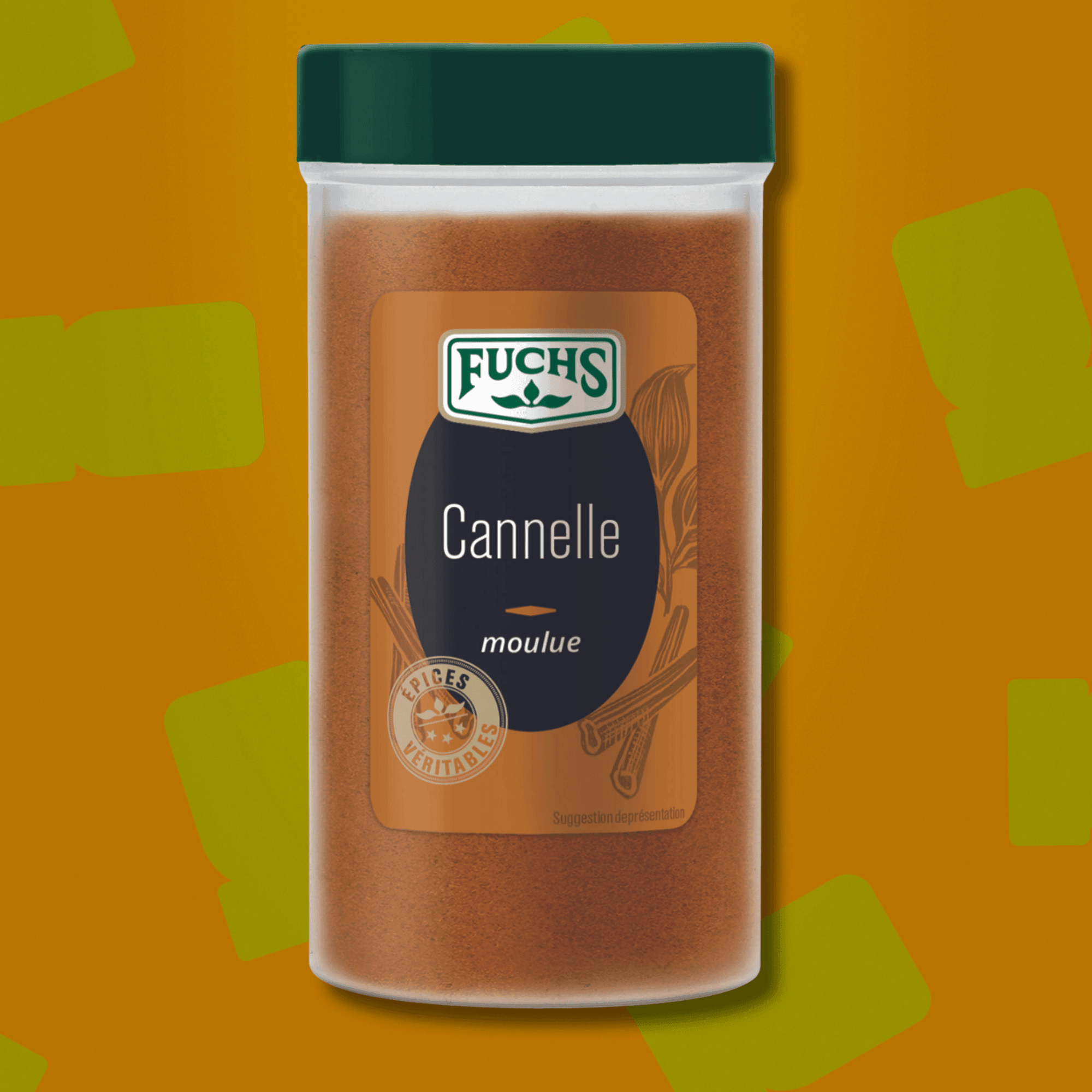 Cannelle moulue tubo - 80G FUCHS - Épices Fuchs