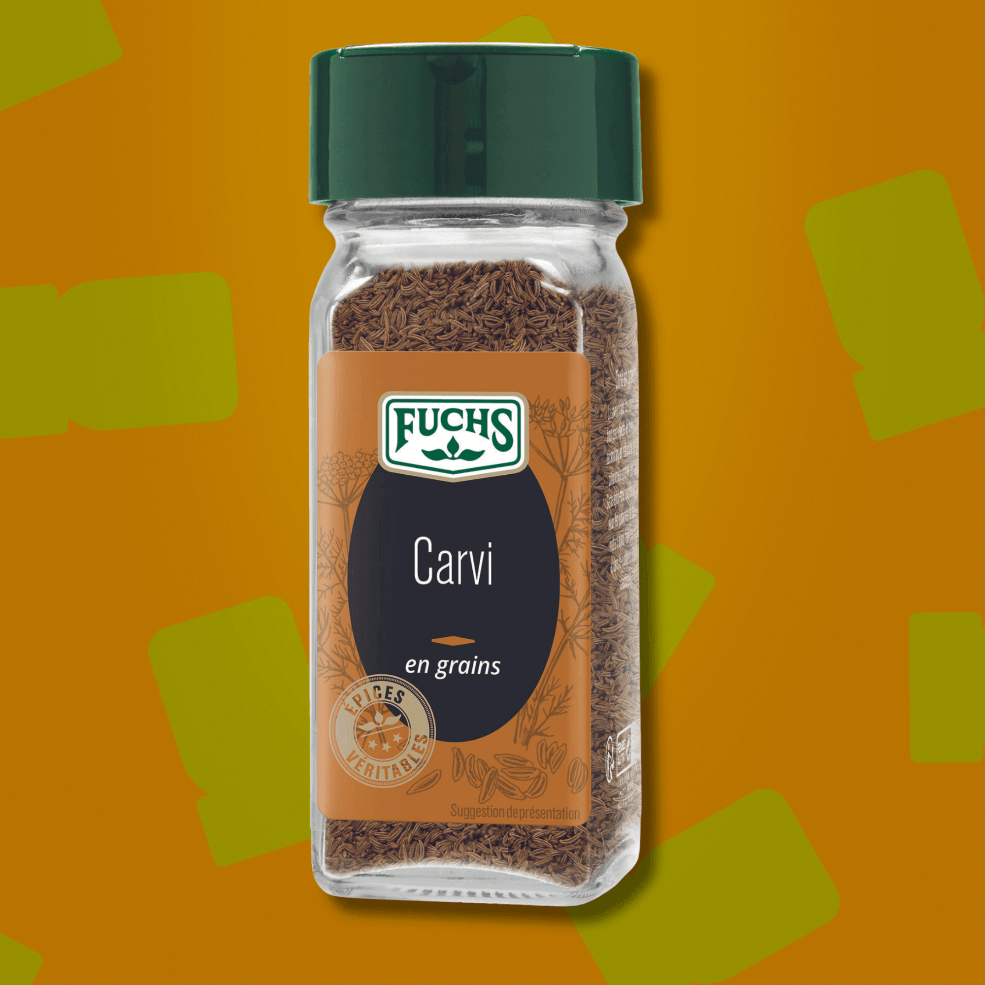Carvi grains flacon - 40G FUCHS - Épices Fuchs