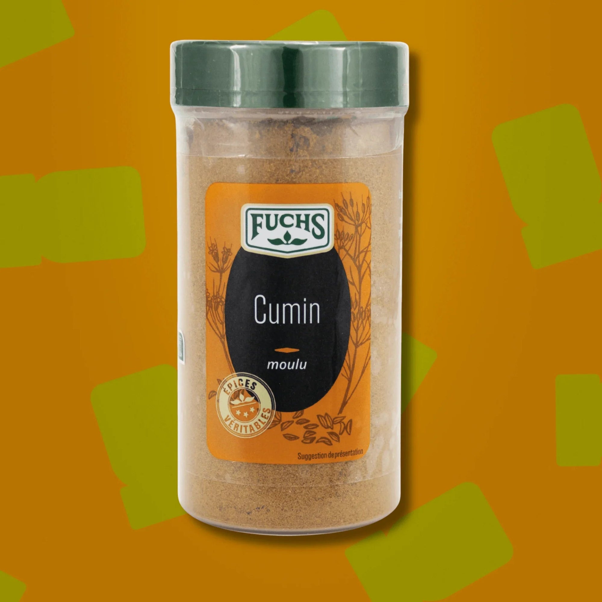 Cumin moulu tubo - 90G FUCHS - Épices Fuchs