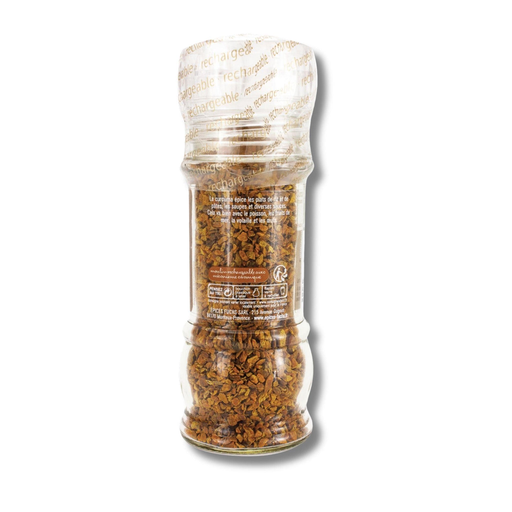 Curcuma moulin - 70G FUCHS - Épices Fuchs