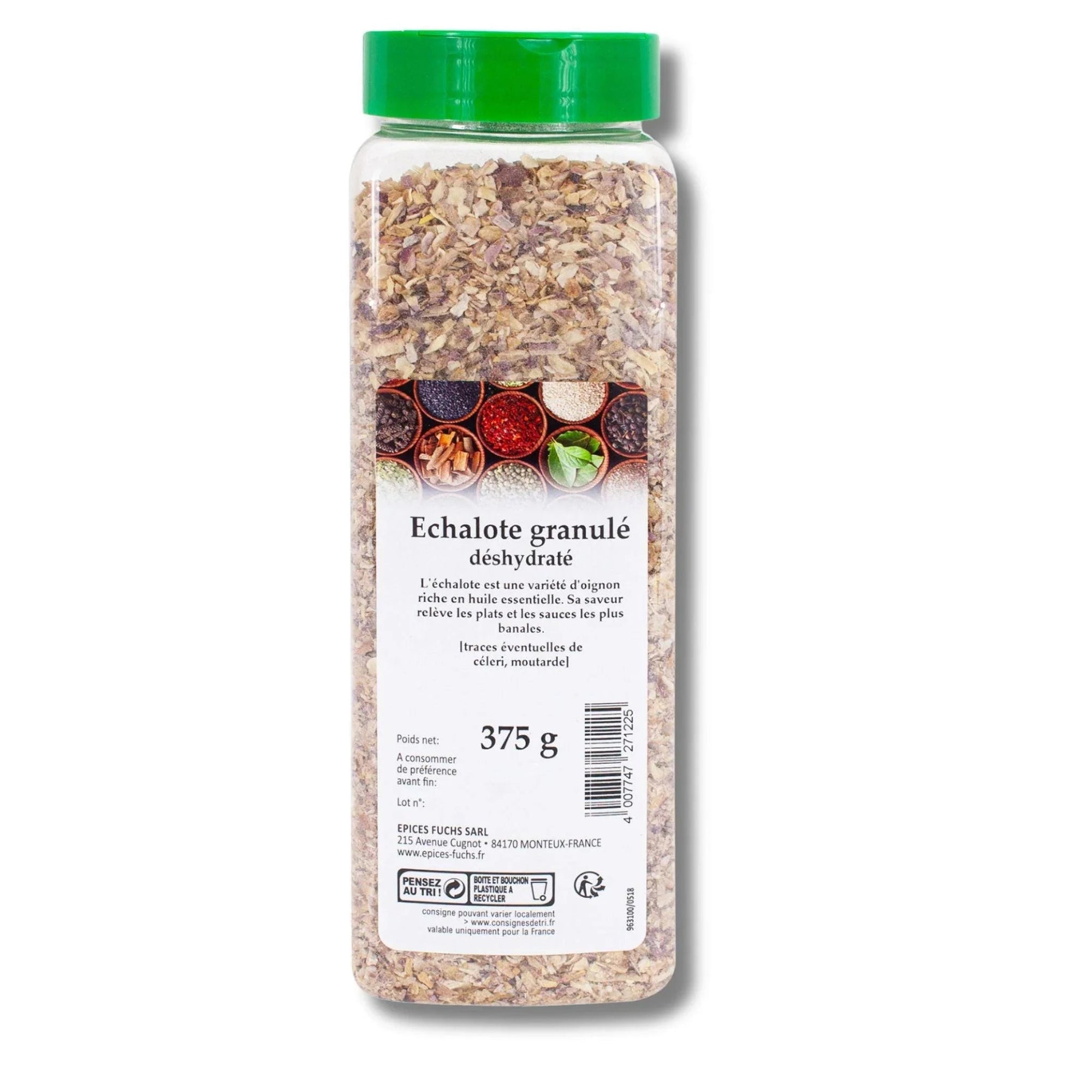 Echalote boite litre - 375G COLUMBIA - Épices Fuchs