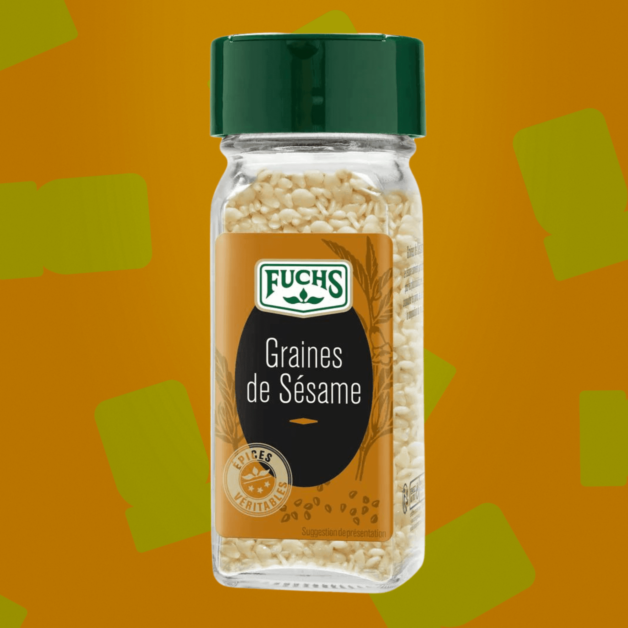 Graines de sésame flacon - 52G FUCHS - Épices Fuchs