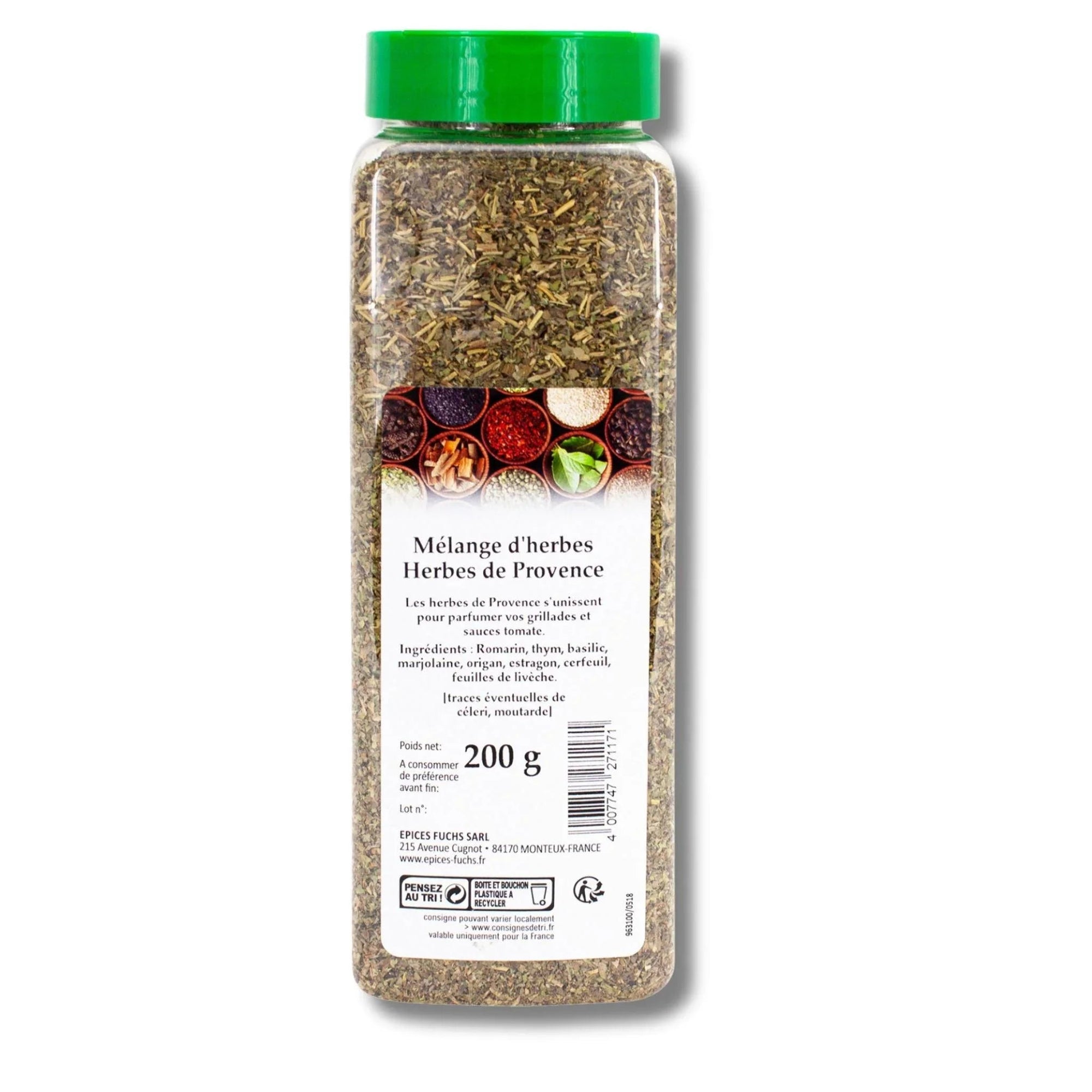Herbes de Provence boite litre - 200G COLUMBIA - Épices Fuchs