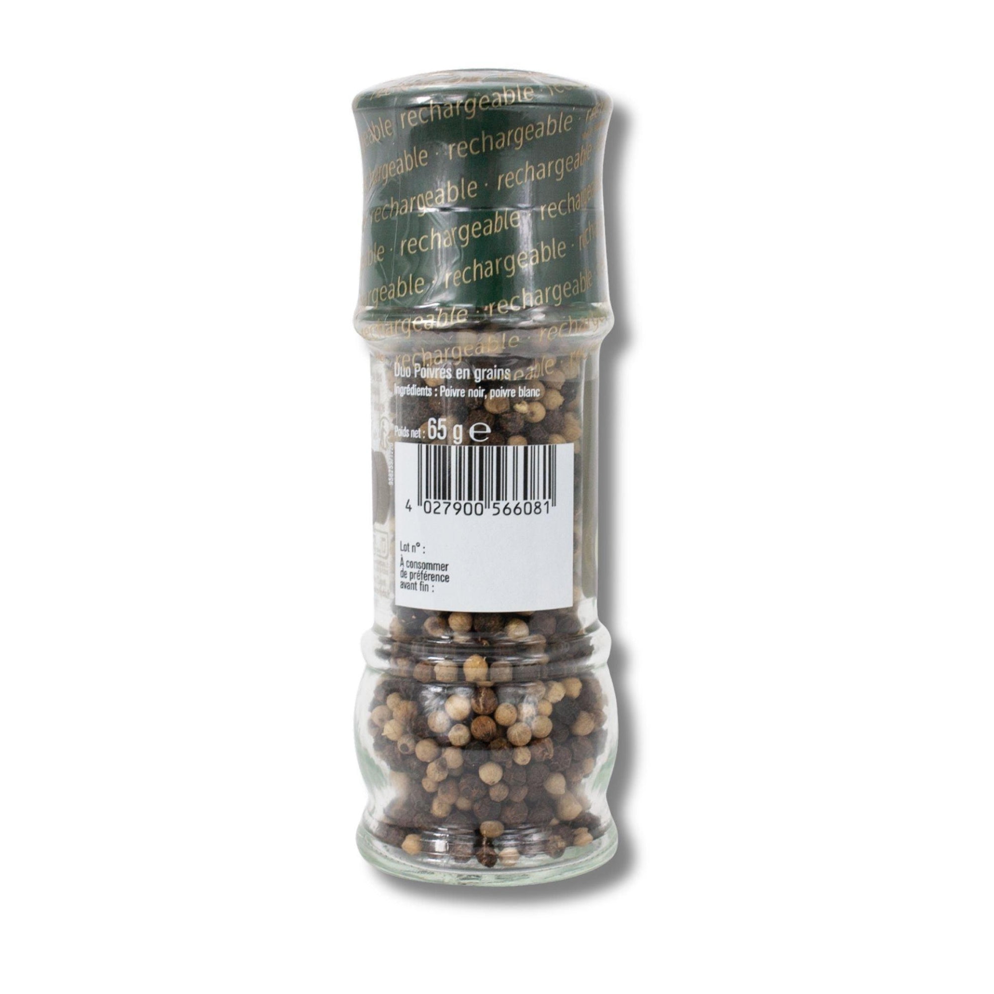 Mélange 2 poivres moulin - 55G FUCHS - Épices Fuchs