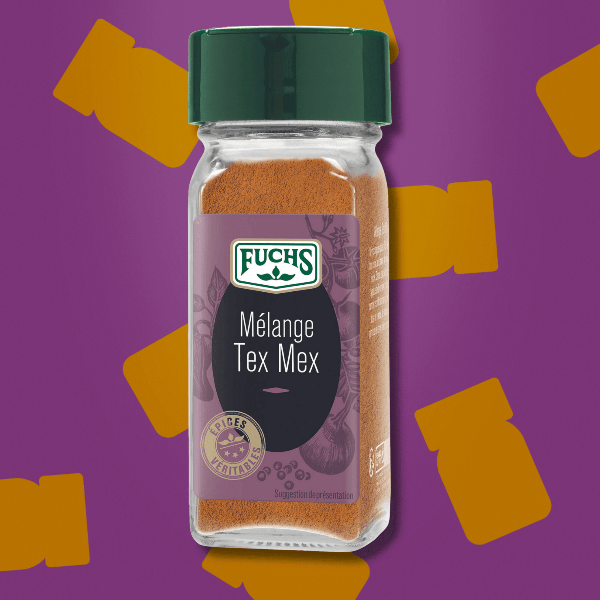 Mélange Tex Mex flacon - 40G FUCHS - Épices Fuchs